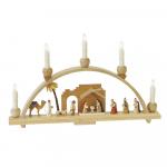 Light Arches crib electrically illuminated