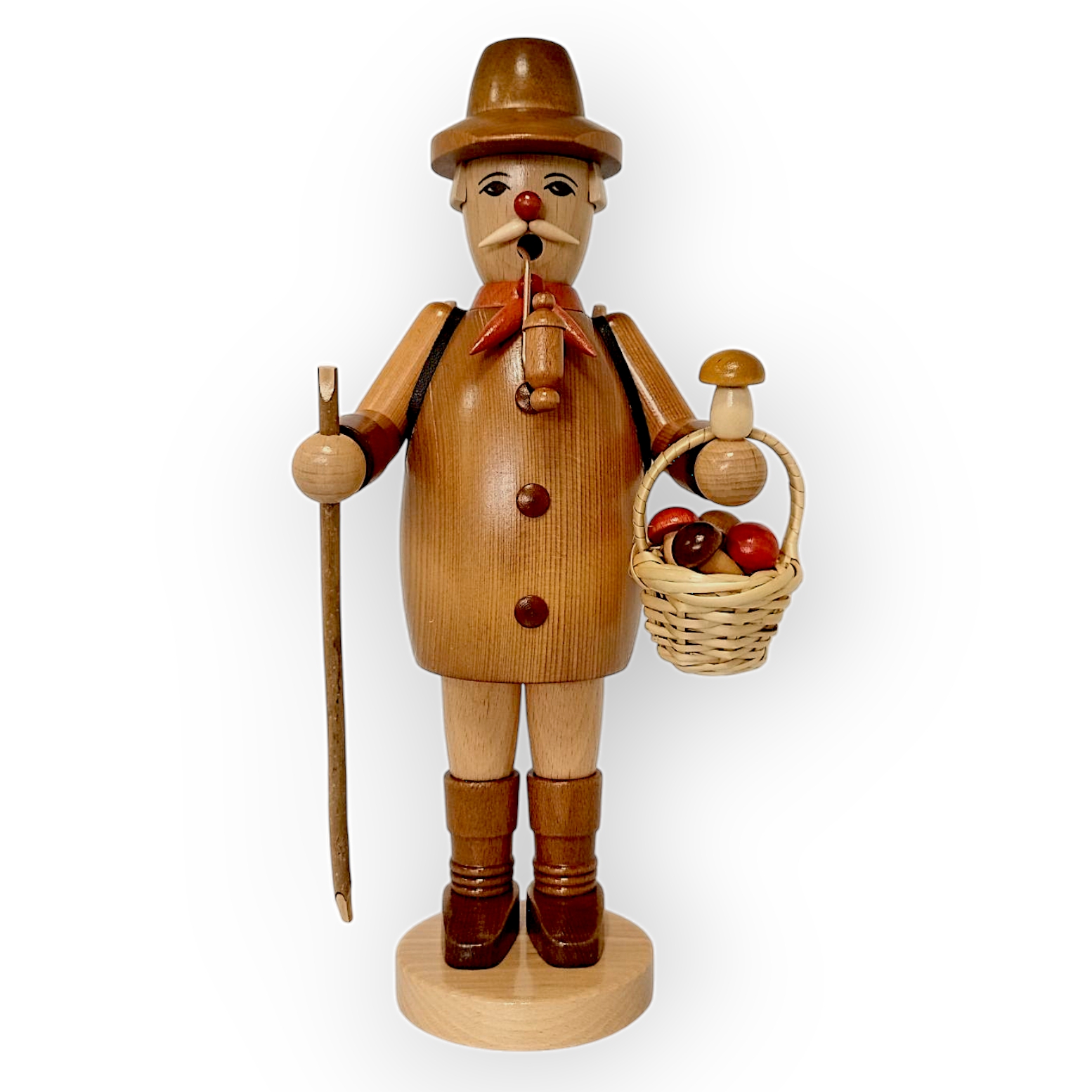 Smoker lumberjack large, stained