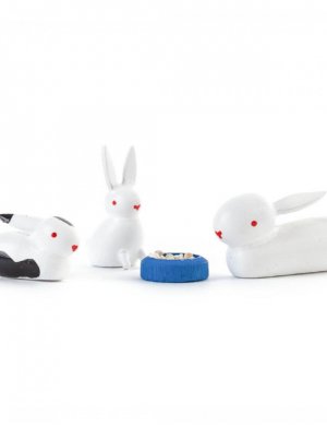 Rabbit family / 4 pieces