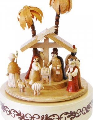 Music box crib