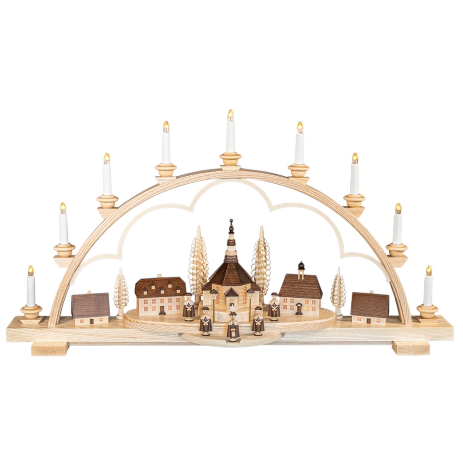 Seiffen Village Arch Large Electric