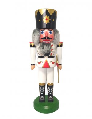 Nutcracker king white, medium