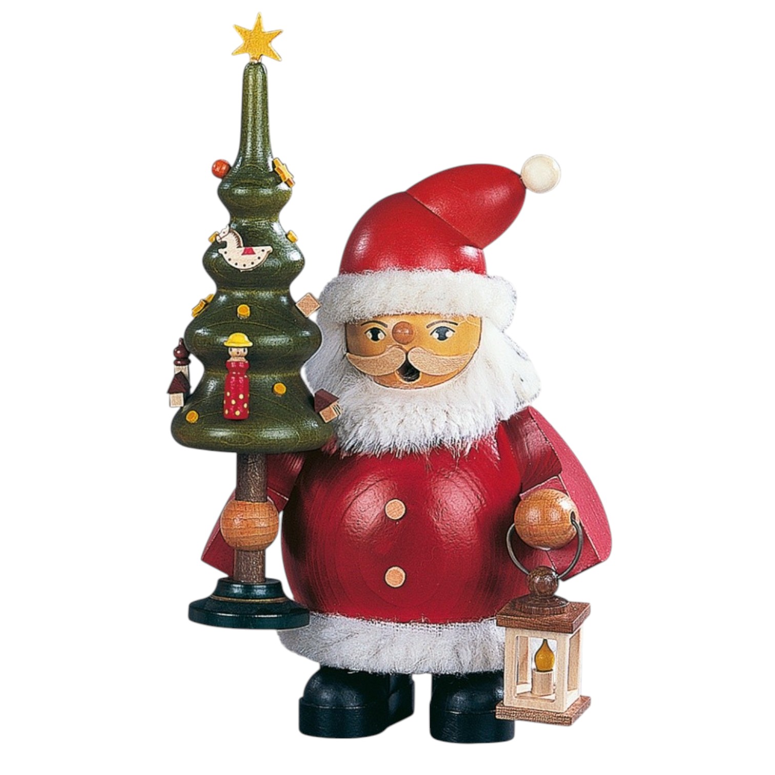 Smoking man Santa Claus small