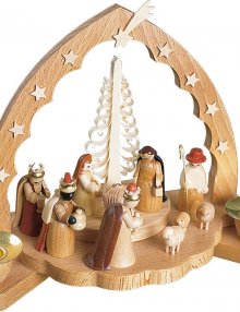 Candleholder Nativity big