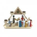 mini-arc nativity scene