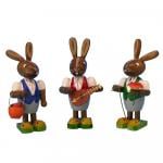 Easter rabbit trio