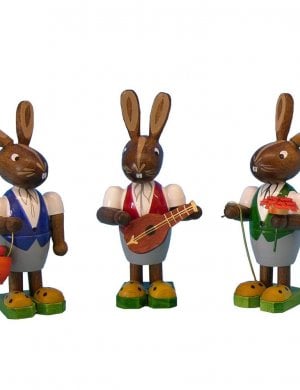 Easter rabbit trio