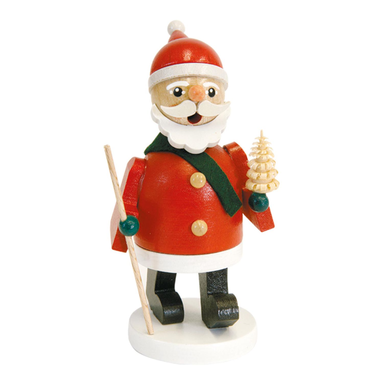 Smoking man Santa Claus, small