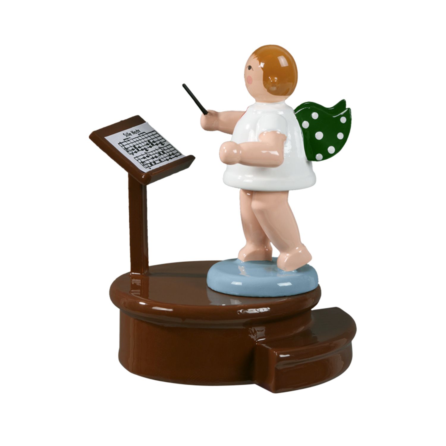 Engeldirigent mit Pult, ohne Krone