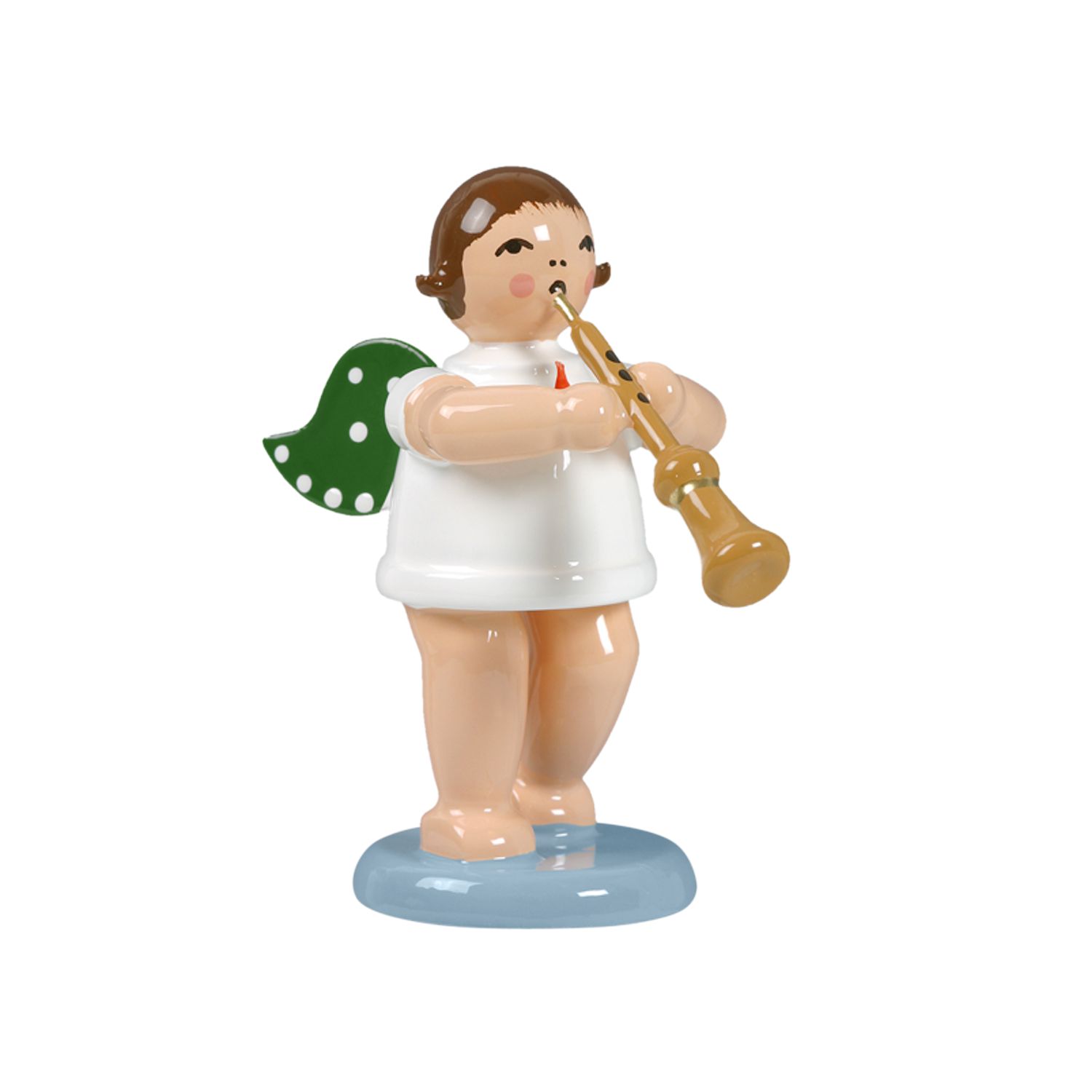 Engel mit Schalmei, ohne Krone