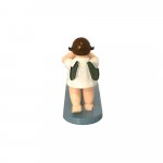 Angel with alphorn, without a crown
