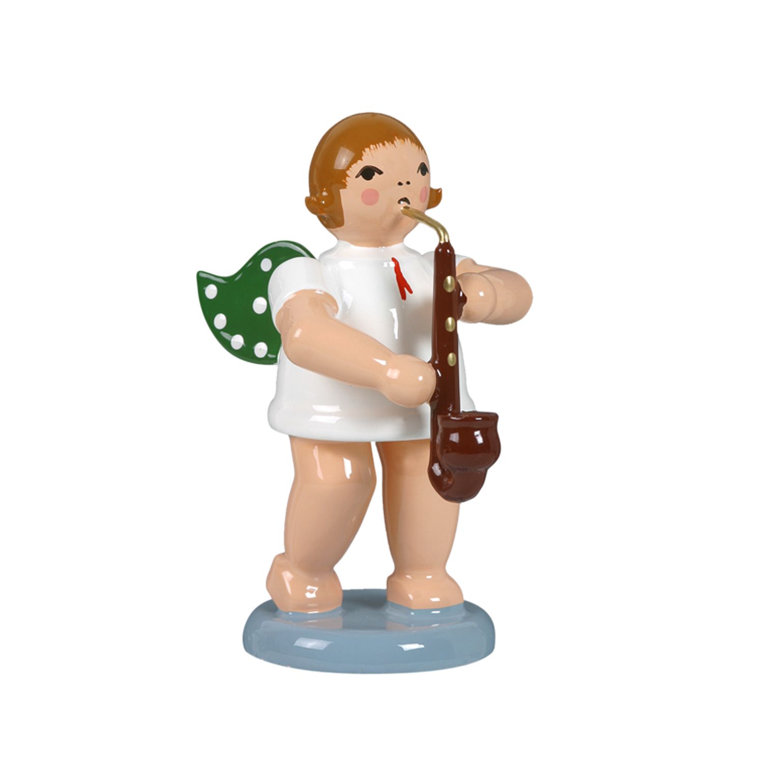 Engel mit Heckelphon ohne Krone