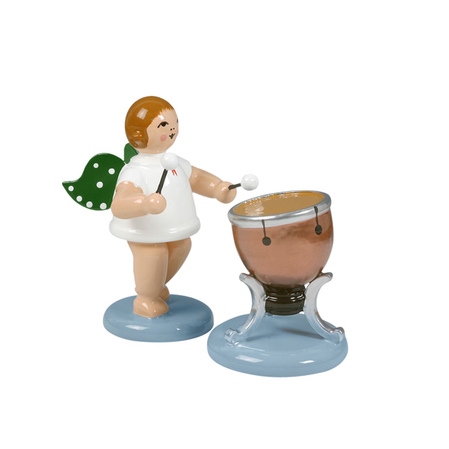 Engel mit Pauke, ohne Krone