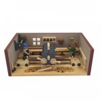 Miniature room sawmill