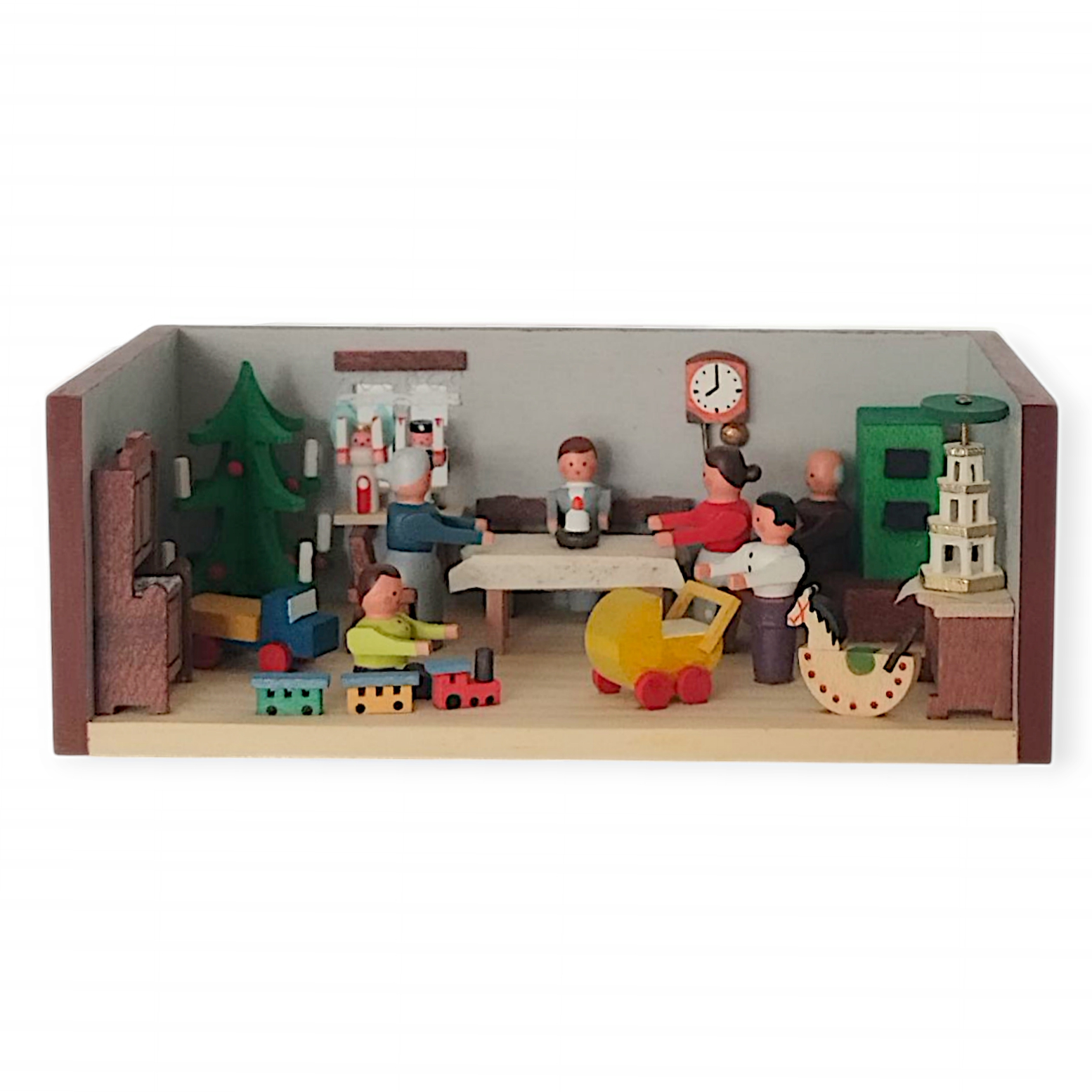 Miniaturstube Weihnachtsstube