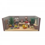 Miniature parlor Christmas parlor
