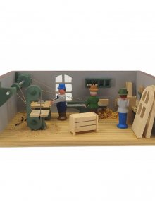 Miniature room carpentry