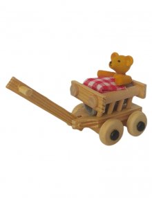 teddy-with-handcart