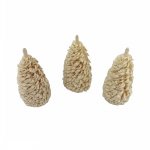 3 Seiffen spruces natural, 8 cm top