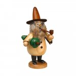 Smoking man Gnome tree thief, natural