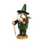 Smoker Gnome wood collector, green