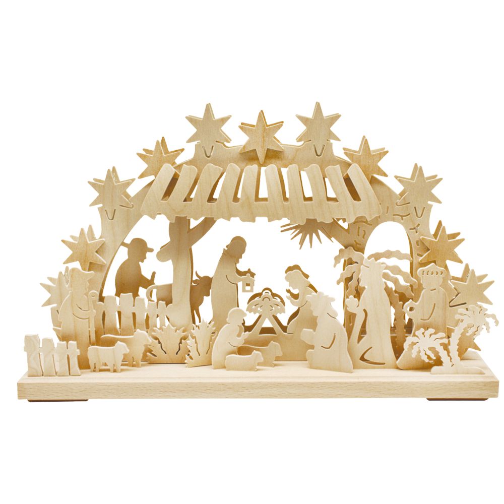 Candle arch Christ child