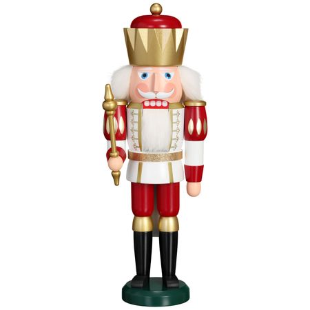 Nutcracker King white-red