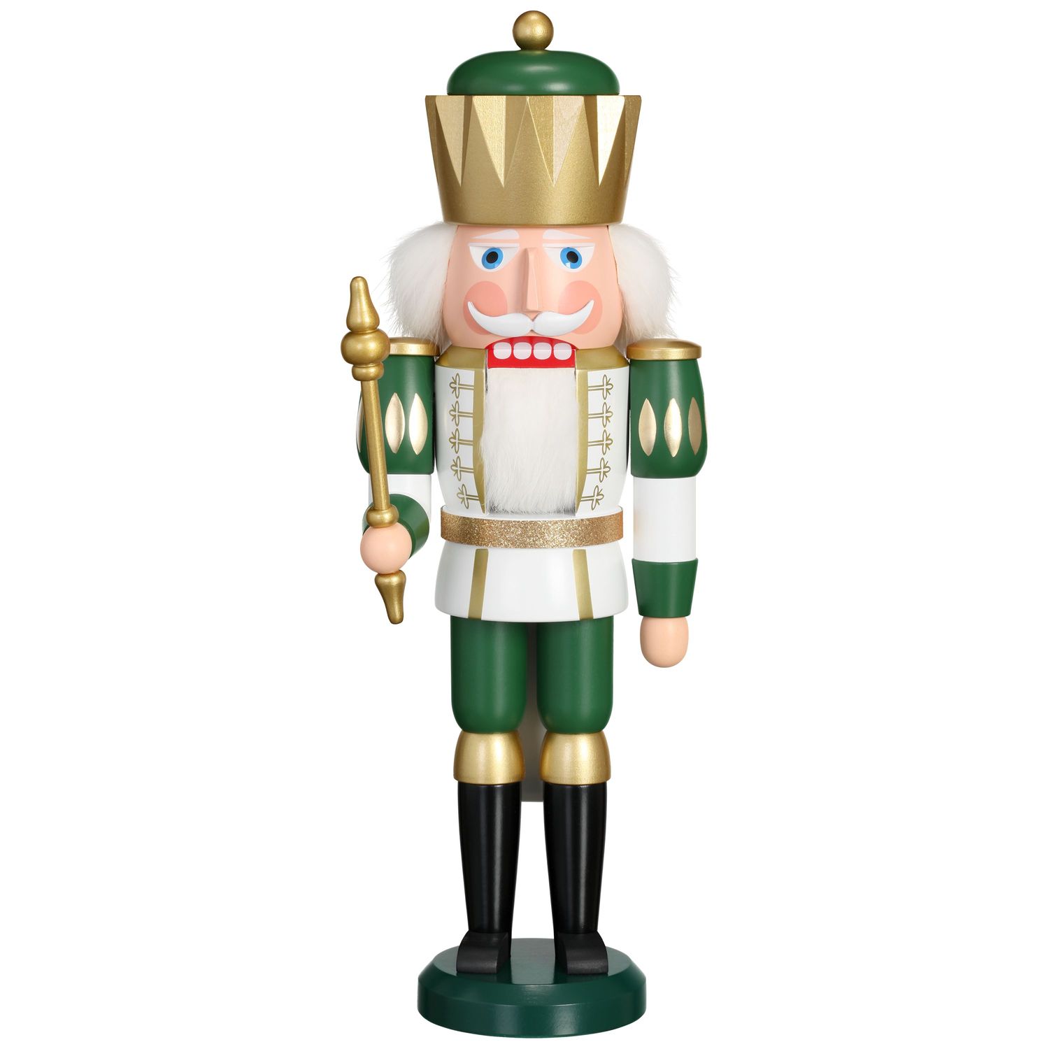 Nutcracker King white-green