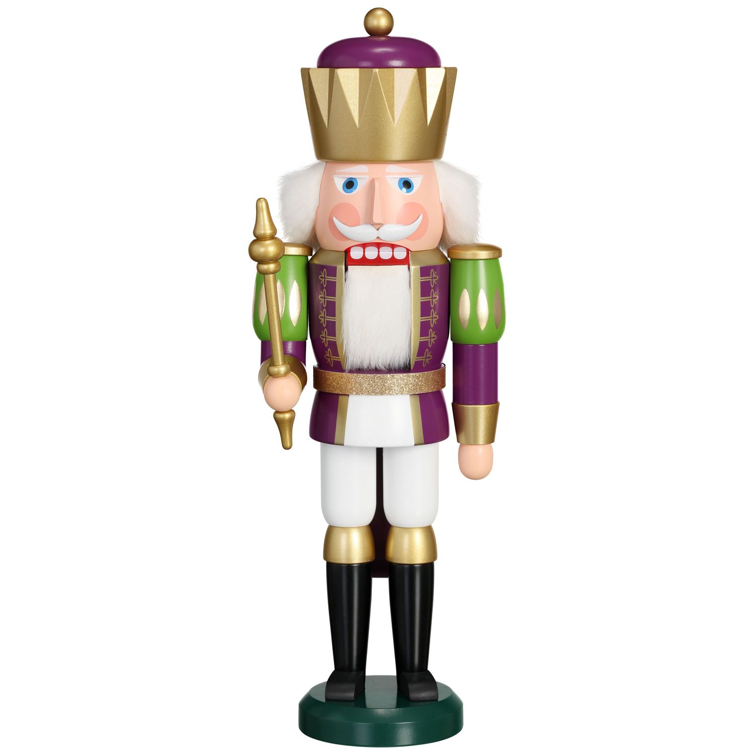 Nutcracker King white-gold-purple