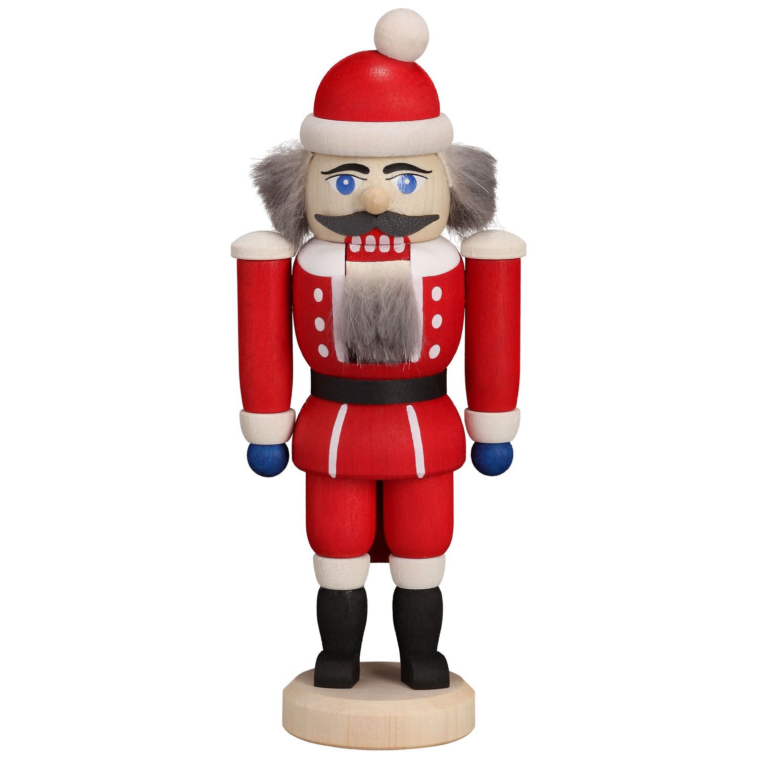 Nutcracker Santa Claus, red