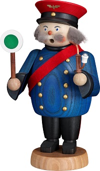 Incense Smoker Railwayman, 18 cm