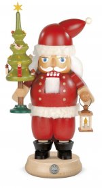 Nutcracker Santa Claus with Christmas tree