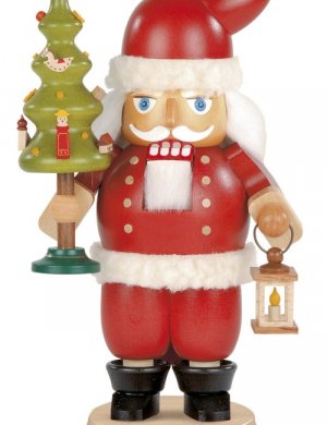 Nutcracker Santa Claus with Christmas tree