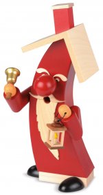 Smoke figure Santa Claus