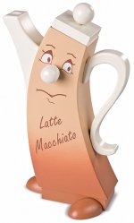 Smoke figure Latte Macchiato