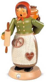 smoker women gingerbread seller