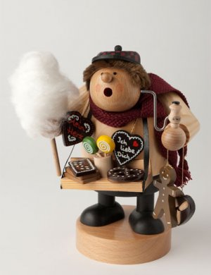 Smoker gingerbread seller