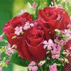 Napkins Bouquet de roses