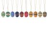 Hanging easter eggs silk mat small (10 pieces)