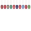 Hanging easter eggs silk mat (10 pieces)