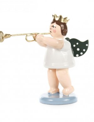 Angel with Aida trumpet, without a crown