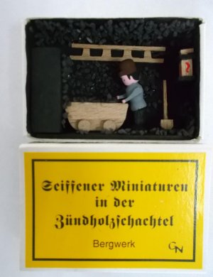 Zündholzschachtel - Bergwerk