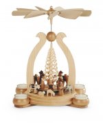 arched pyramid Holy Story for tea lights
