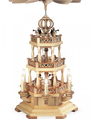 Pyramid crib 3 floors electrically