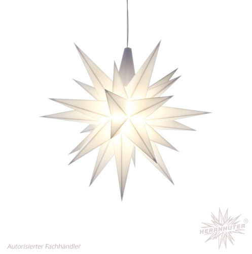 Herrnhuter Star 13cm white, - Erzgebirgskunst-Shop