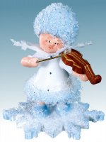 Snow Maiden with violin
