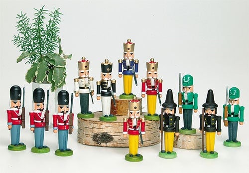 Miniature Nutcracker Danish Guards