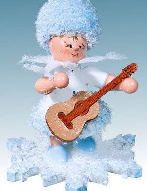 Snow Maiden with guitar