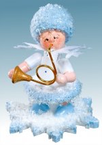 Snow Maiden with horn