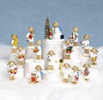 Engel mit Schiffchen 1 Engel mit Schiffchen